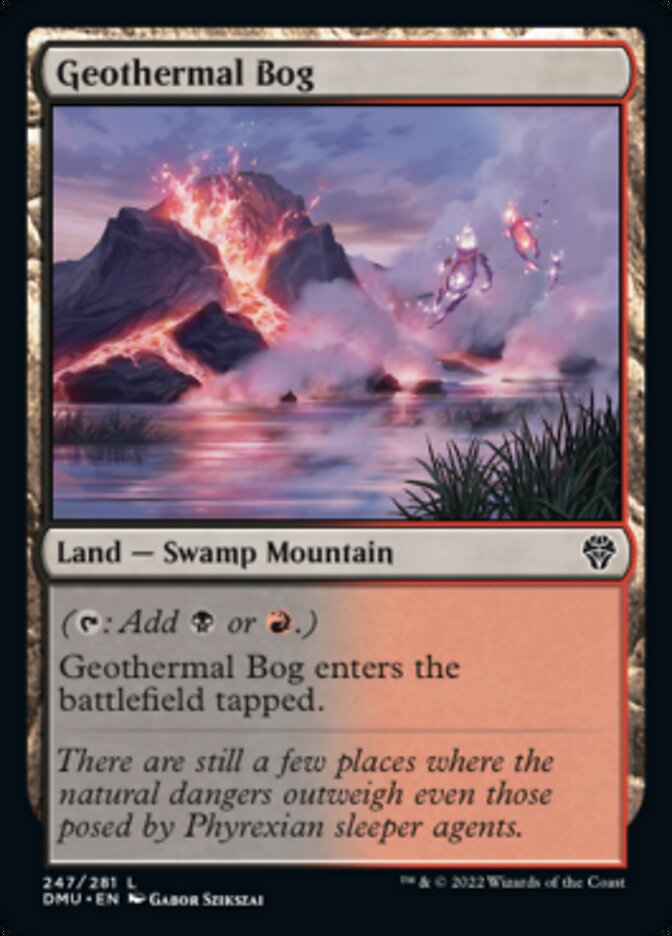 Geothermal Bog [Dominaria United] | The Clever Kobold