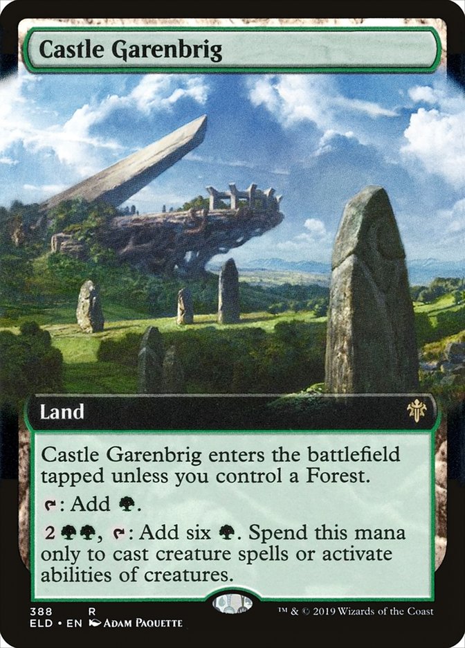 Castle Garenbrig (Extended Art) [Throne of Eldraine] | The Clever Kobold