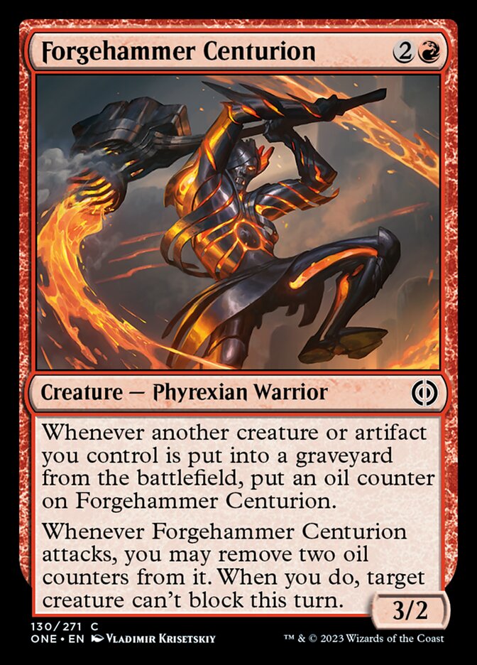 Forgehammer Centurion [Phyrexia: All Will Be One] | The Clever Kobold