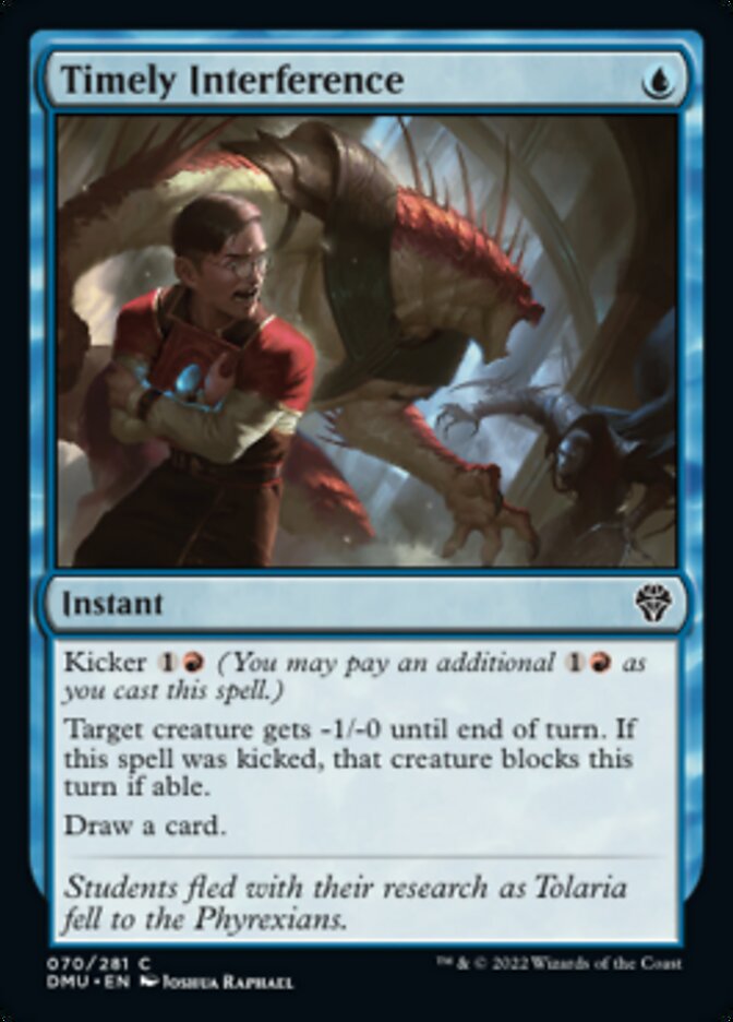 Timely Interference [Dominaria United] | The Clever Kobold