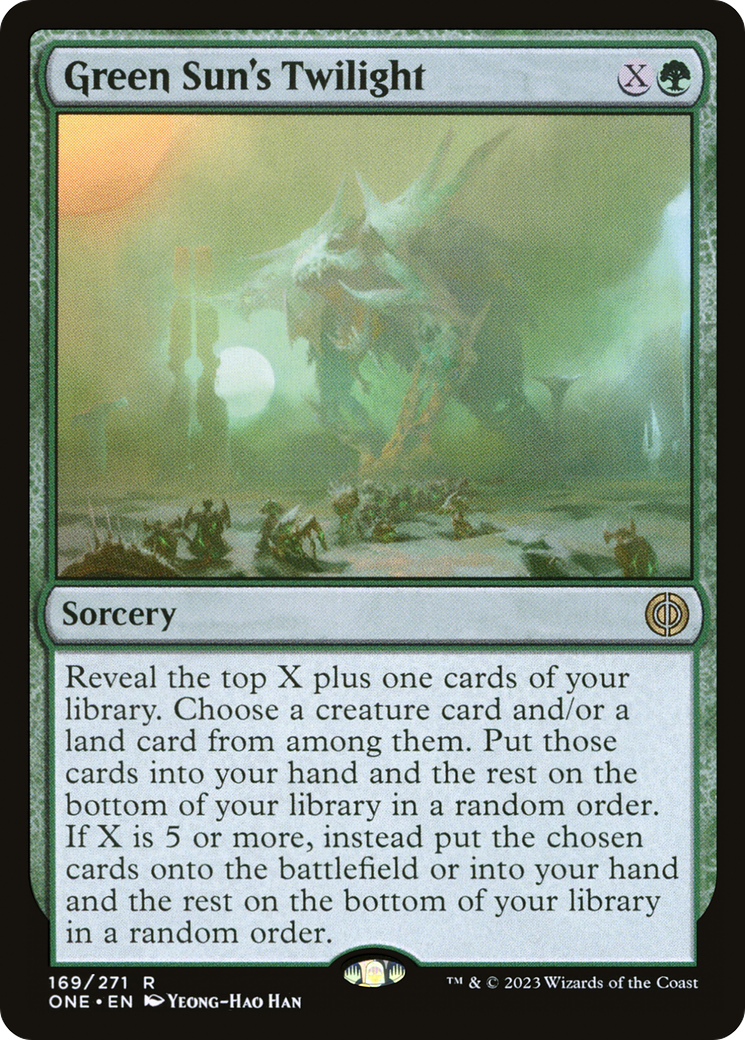 Green Sun's Twilight [Phyrexia: All Will Be One] | The Clever Kobold