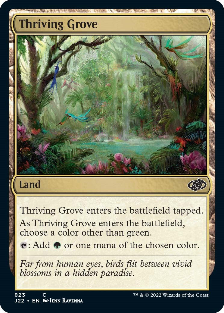 Thriving Grove [Jumpstart 2022] | The Clever Kobold