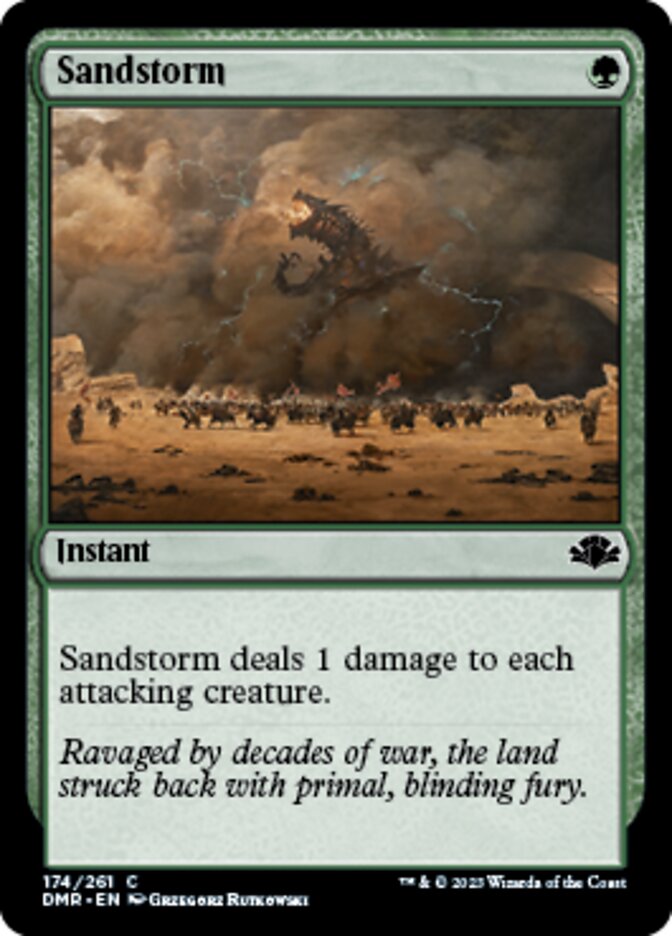 Sandstorm [Dominaria Remastered] | The Clever Kobold