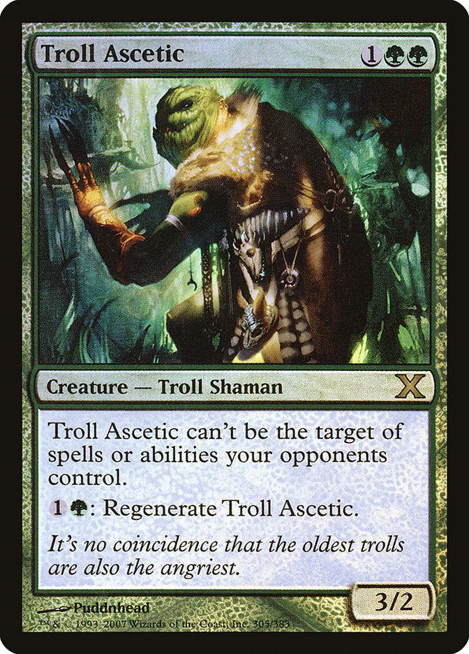 Troll Ascetic (Premium Foil) [Tenth Edition] | The Clever Kobold