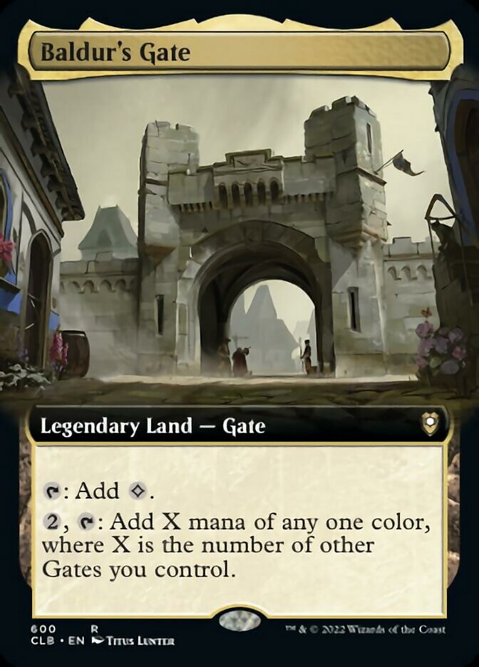 Baldur's Gate (Extended Art) [Commander Legends: Battle for Baldur's Gate] | The Clever Kobold