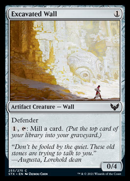 Excavated Wall [Strixhaven: School of Mages] | The Clever Kobold