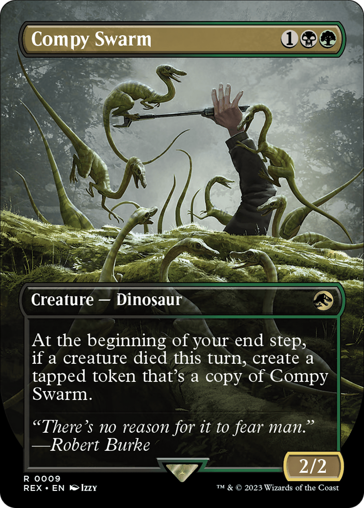 Compy Swarm (Borderless) [Jurassic World Collection] | The Clever Kobold