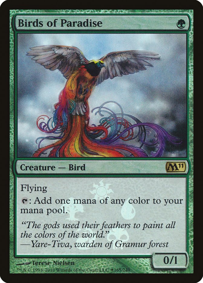 Birds of Paradise (Buy-A-Box) [Magic 2011 Promos] | The Clever Kobold