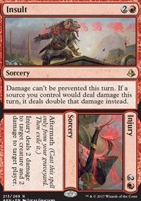 Insult // Injury [Amonkhet] | The Clever Kobold