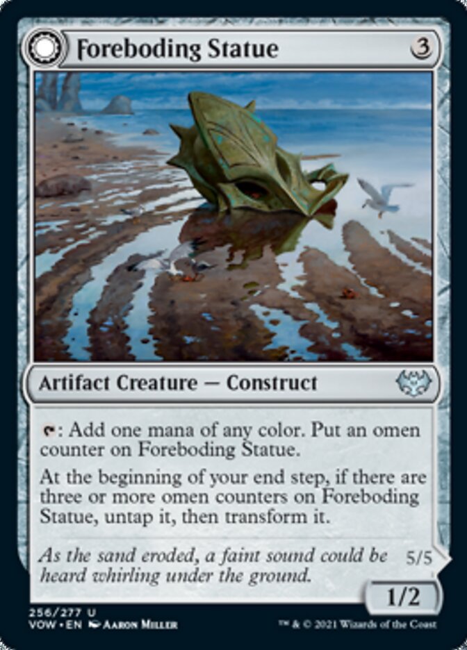 Foreboding Statue // Forsaken Thresher [Innistrad: Crimson Vow] | The Clever Kobold