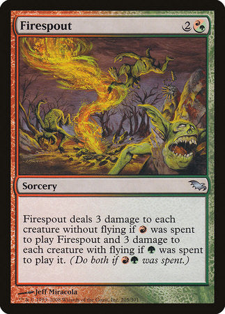 Firespout [Shadowmoor] | The Clever Kobold