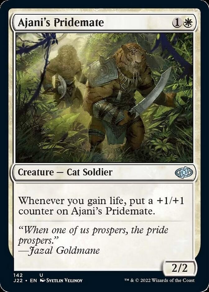 Ajani's Pridemate [Jumpstart 2022] | The Clever Kobold