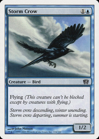 Storm Crow [Eighth Edition] | The Clever Kobold