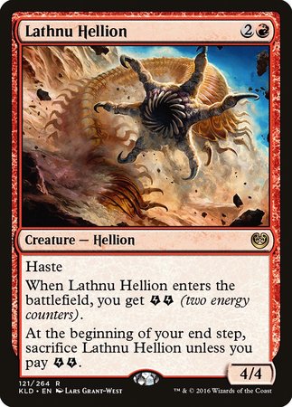 Lathnu Hellion [Kaladesh] | The Clever Kobold