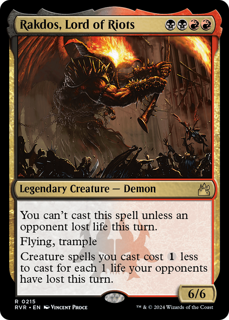 Rakdos, Lord of Riots [Ravnica Remastered] | The Clever Kobold