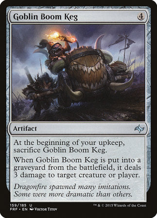 Goblin Boom Keg [Fate Reforged] | The Clever Kobold