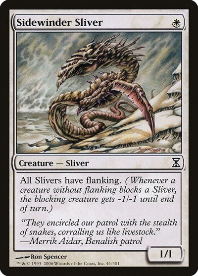 Sidewinder Sliver [Time Spiral] | The Clever Kobold