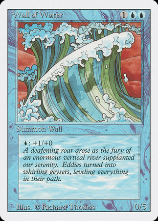 Wall of Water [Revised Edition] | The Clever Kobold