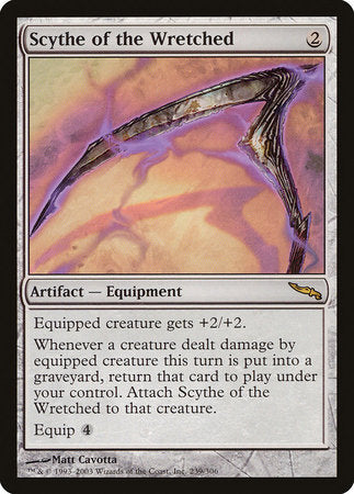 Scythe of the Wretched [Mirrodin] | The Clever Kobold