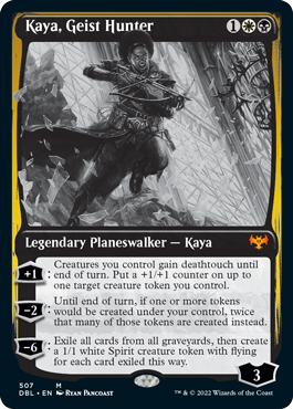 Kaya, Geist Hunter [Innistrad: Double Feature] | The Clever Kobold