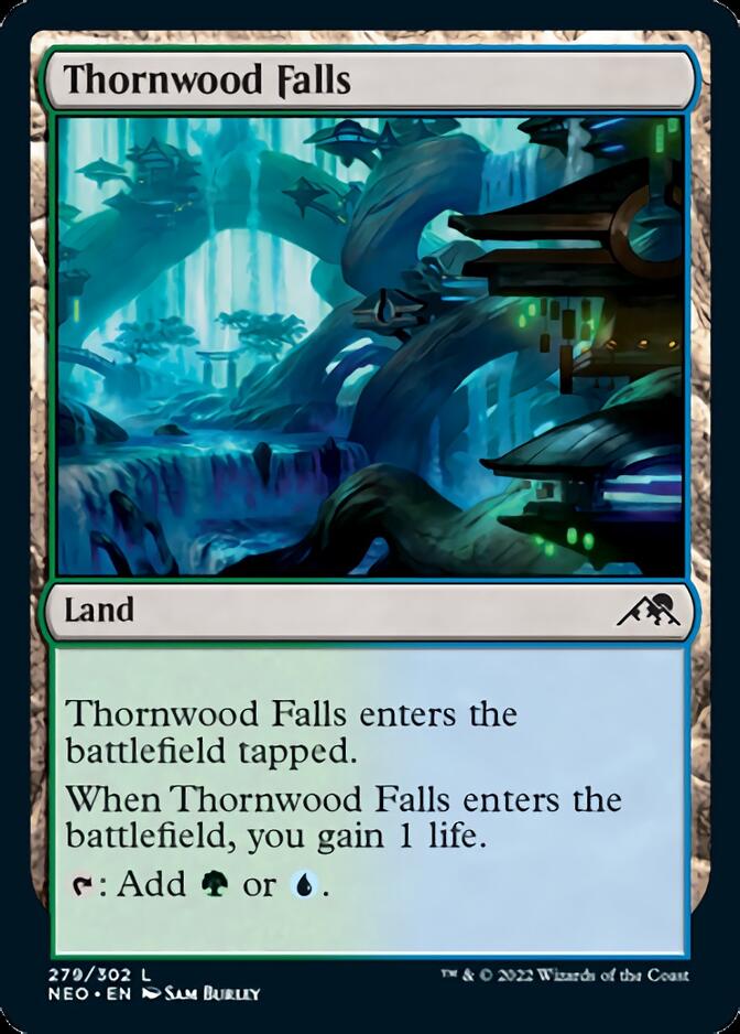 Thornwood Falls [Kamigawa: Neon Dynasty] | The Clever Kobold