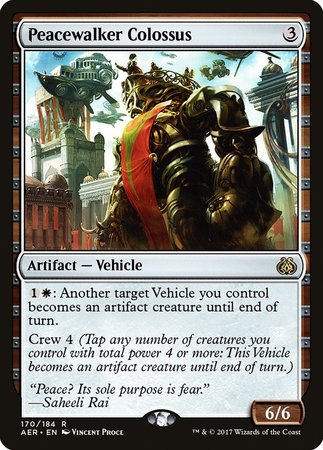 Peacewalker Colossus [Aether Revolt] | The Clever Kobold