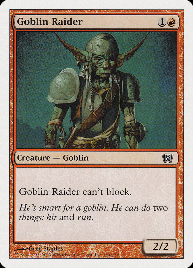 Goblin Raider [Eighth Edition] | The Clever Kobold