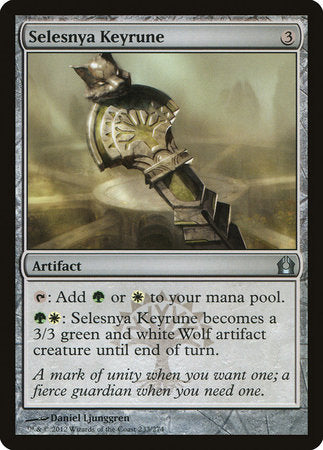 Selesnya Keyrune [Return to Ravnica] | The Clever Kobold