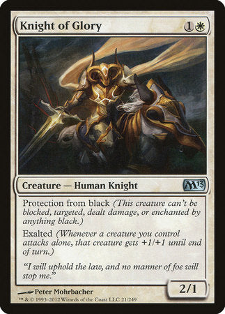 Knight of Glory [Magic 2013] | The Clever Kobold