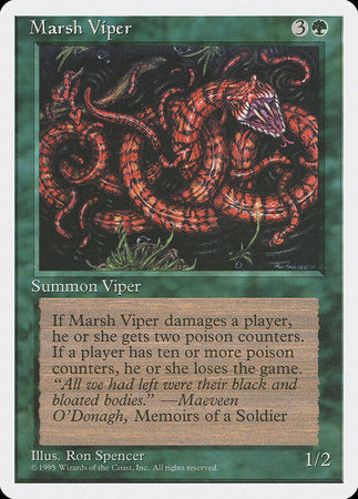 Marsh Viper [Fourth Edition] | The Clever Kobold