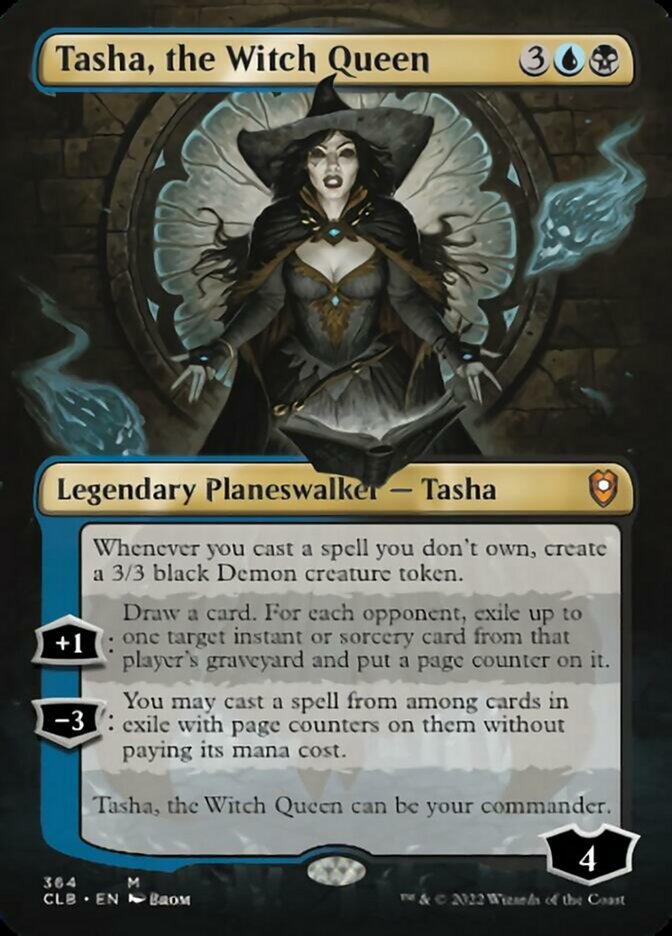 Tasha, the Witch Queen (Borderless) [Commander Legends: Battle for Baldur's Gate] | The Clever Kobold