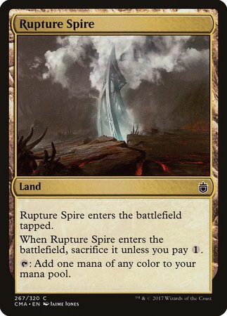 Rupture Spire [Commander Anthology] | The Clever Kobold