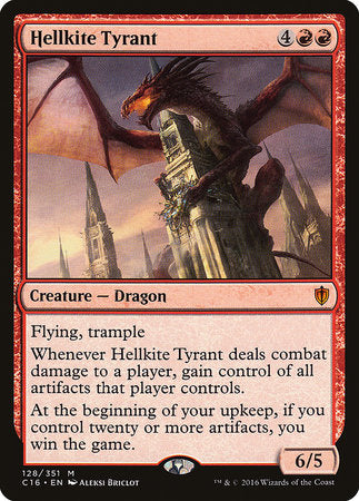 Hellkite Tyrant [Commander 2016] | The Clever Kobold