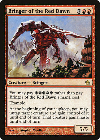 Bringer of the Red Dawn [Fifth Dawn] | The Clever Kobold