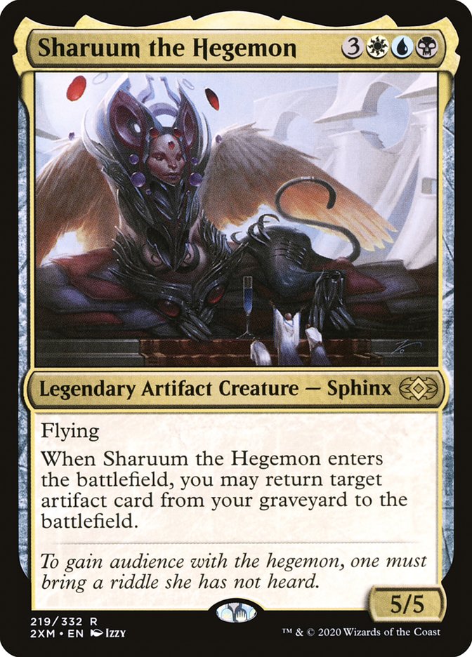 Sharuum the Hegemon [Double Masters] | The Clever Kobold