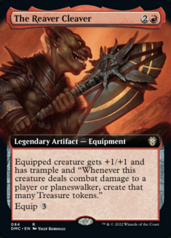 The Reaver Cleaver (Extended Art) [Dominaria United Commander] | The Clever Kobold