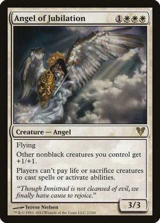 Angel of Jubilation [Avacyn Restored] | The Clever Kobold