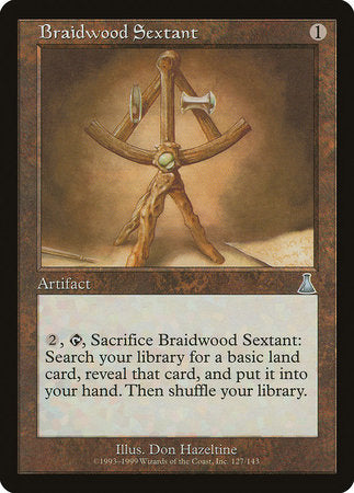 Braidwood Sextant [Urza's Destiny] | The Clever Kobold