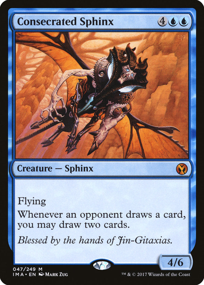 Consecrated Sphinx [Iconic Masters] | The Clever Kobold