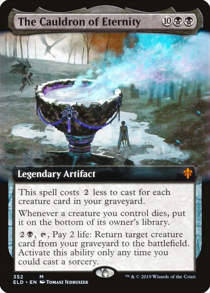 The Cauldron of Eternity (Extended Art) [Throne of Eldraine] | The Clever Kobold