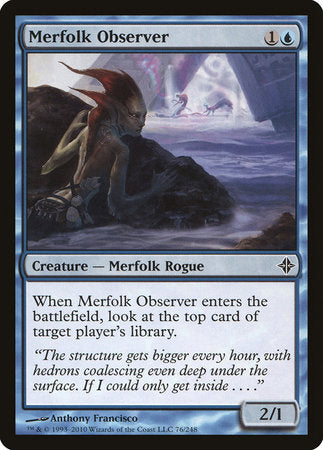 Merfolk Observer [Rise of the Eldrazi] | The Clever Kobold