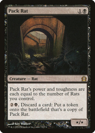 Pack Rat [Return to Ravnica] | The Clever Kobold