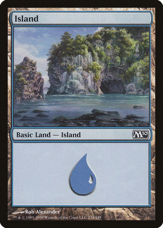 Island (234) [Magic 2010] | The Clever Kobold