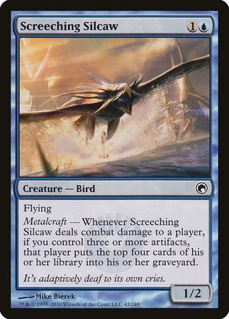 Screeching Silcaw [Scars of Mirrodin] | The Clever Kobold