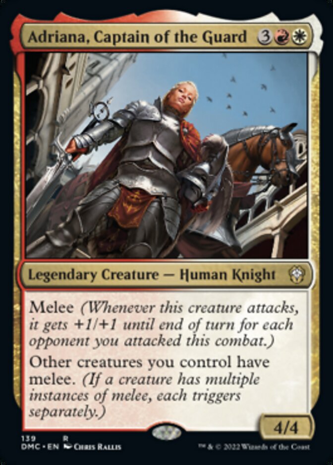 Adriana, Captain of the Guard [Dominaria United Commander] | The Clever Kobold