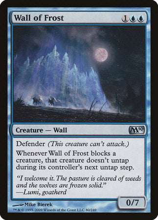 Wall of Frost [Magic 2010] | The Clever Kobold