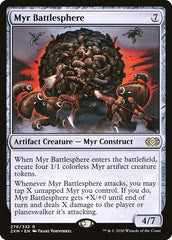 Myr Battlesphere [Double Masters] | The Clever Kobold
