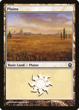 Plains (230) [Theros] | The Clever Kobold