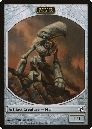 Myr Token [Scars of Mirrodin Tokens] | The Clever Kobold