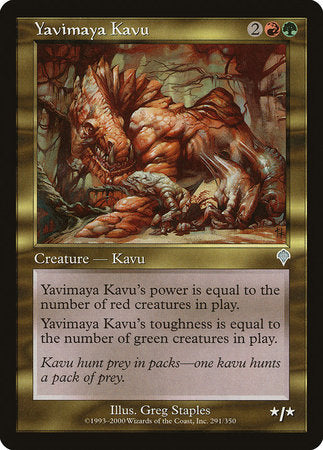 Yavimaya Kavu [Invasion] | The Clever Kobold